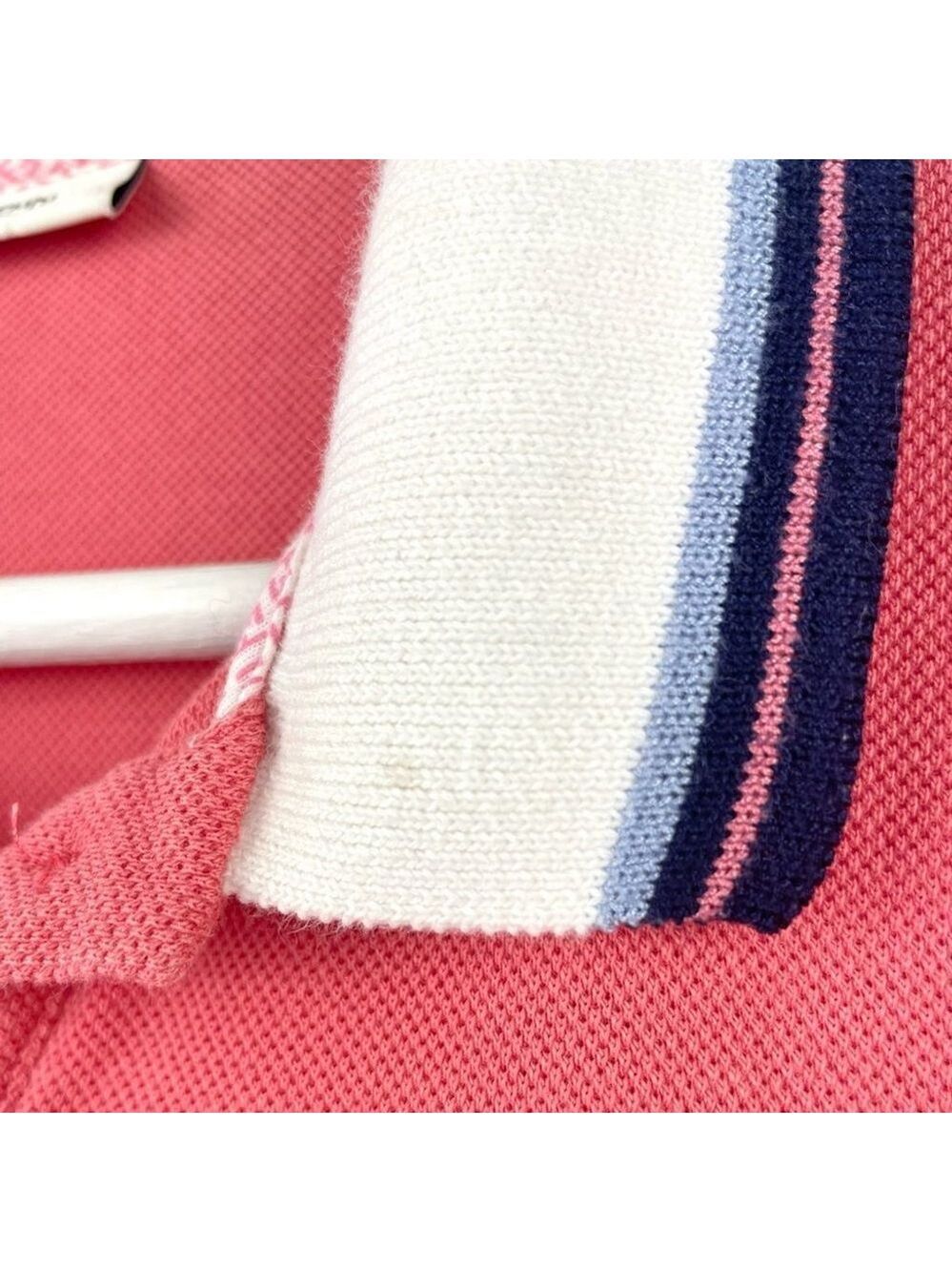 FENDI Pink And Blue Check FF Polo Dress Size 10 - Picture 7 of 10
